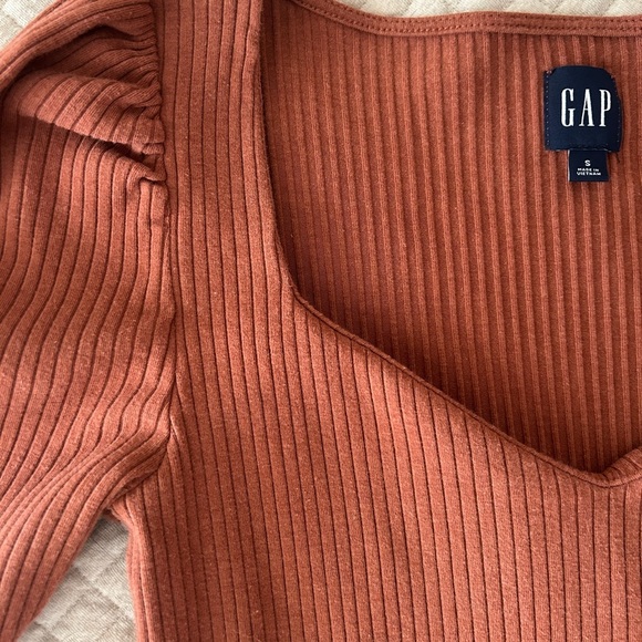 Gap Rust Ribbed Dress - Picture 4 of 4